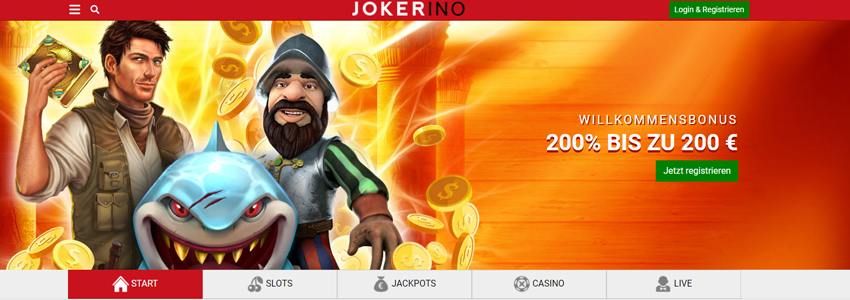 jokerino casino no deposit bonus