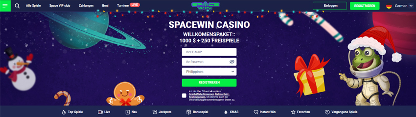 Space Win Casino No Deposit Bonus Codes